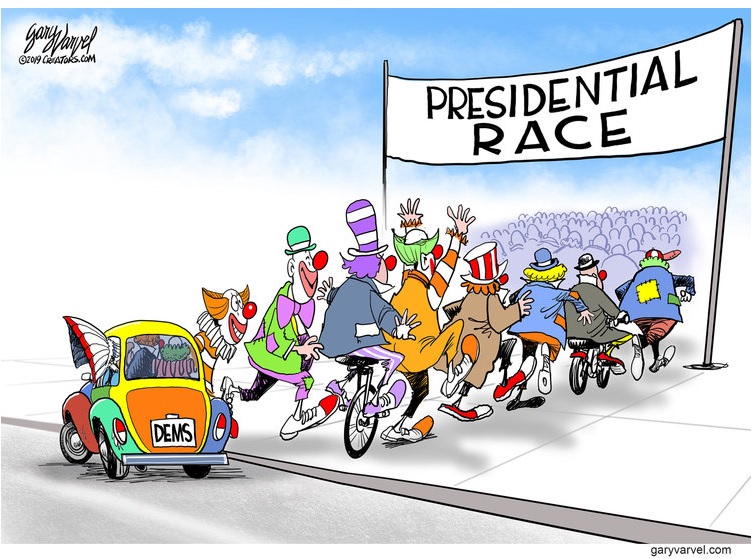 2020 dem candidates clown car - varvel.jpg