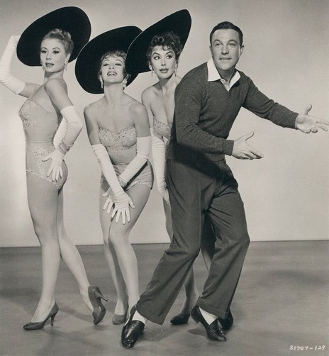 Gene Kelly with Mitzi Gaynor, Tania Elg, & Kay Kendall, 1957 "Les ...