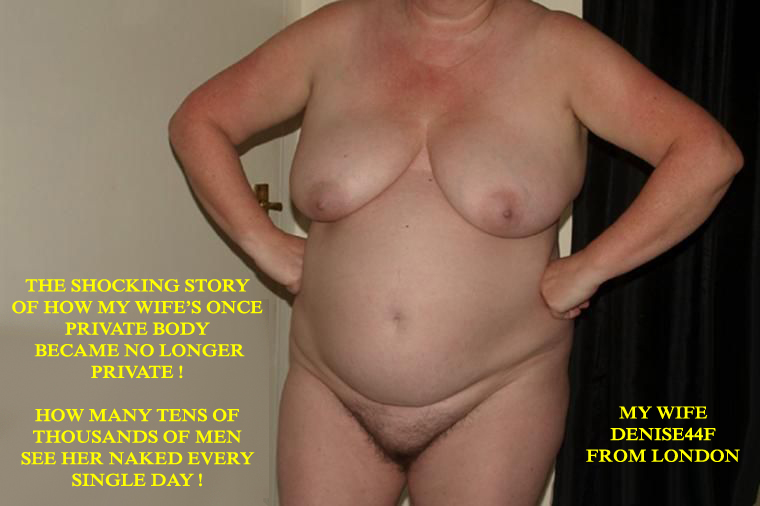 My wife naked