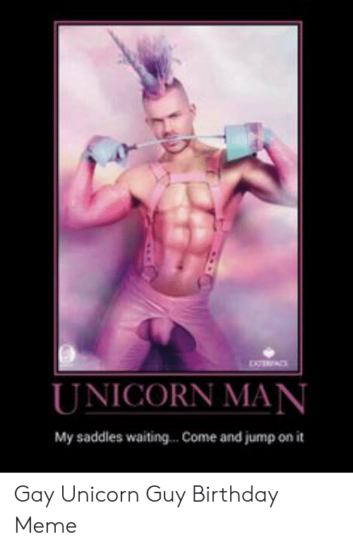 doteace-unicorn-man-my-saddles-waiting-come-and-jump-on-51238044.png