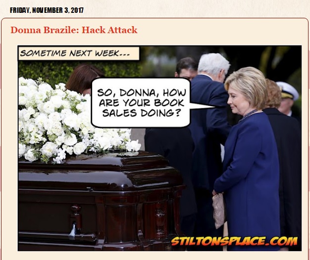 HNC - hilllary at donna brazile casket.jpg