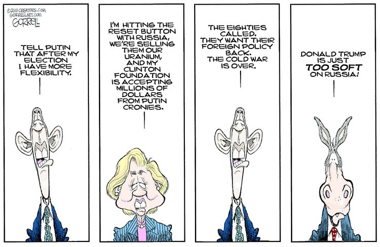 obama hillary flexible uranium - trump too soft - gorrell.jpg