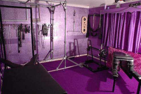 bigger picture of my playroom yes I do like purple lol. 