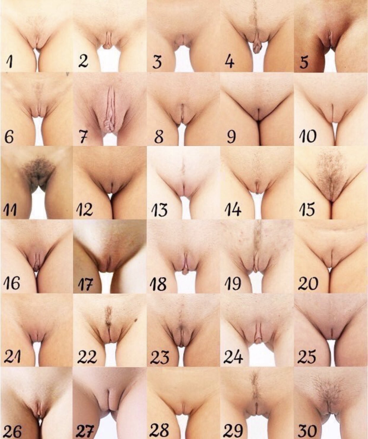 Ladies, which number describes your pussy. 